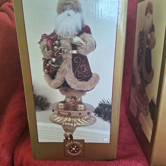 SANTA CLAUSE STOCKING HOLDER .by Each separately - Picture 16 of 16